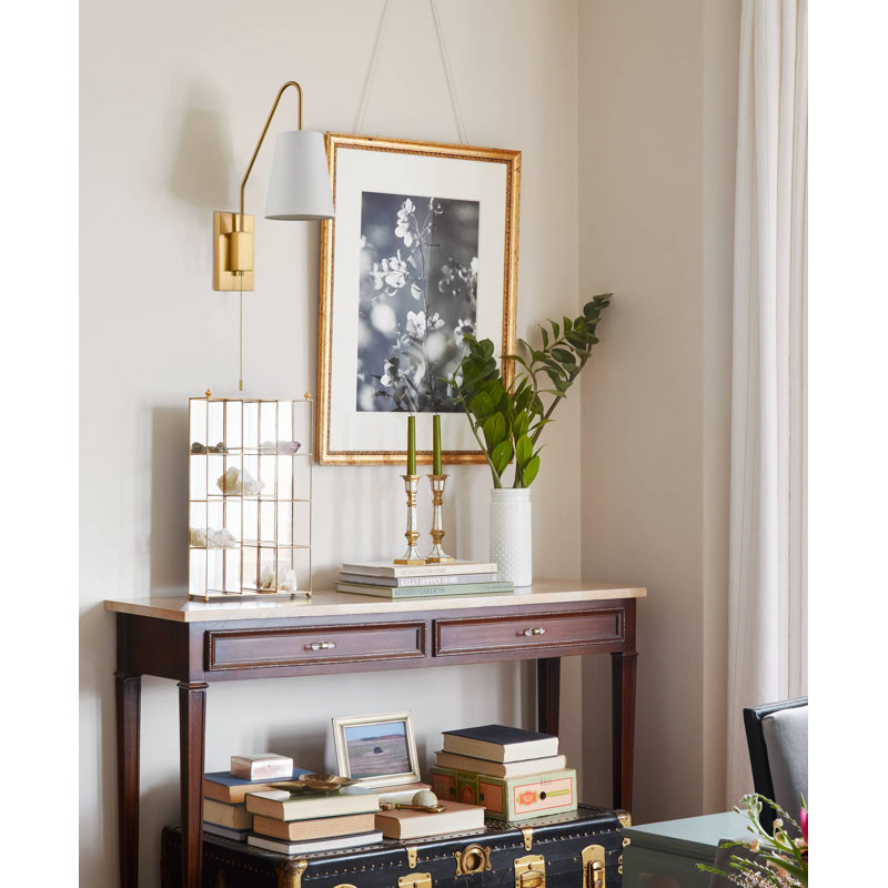 Carsyn-Rose Wall Light, Brass