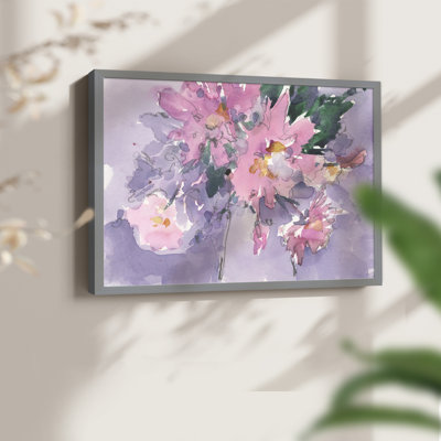 Floral Occasion II -Framed Print - Restickable