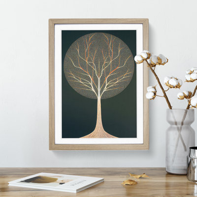 Antique Tree No.2 - Single Picture Frame Print