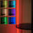 63.6" Floor Lamp With Shelves 5 Tiers Multicolor RGB Led Lamp  App Control Standing Lamp For Living Room Home Deco