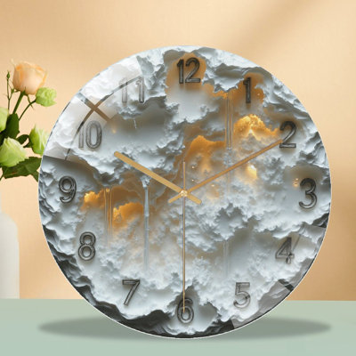 Horloge murale moderne 12 po Modern Design