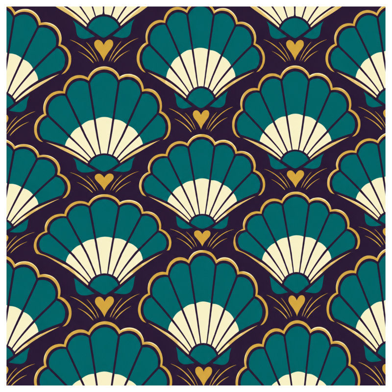 Tapis de bain Art Deco, 24in W x 17in L
