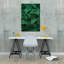 «Abstract Nature - Emerald Green» par Elisabeth Fredriksson - impression d'art graphique-248523202-248523259-248523261