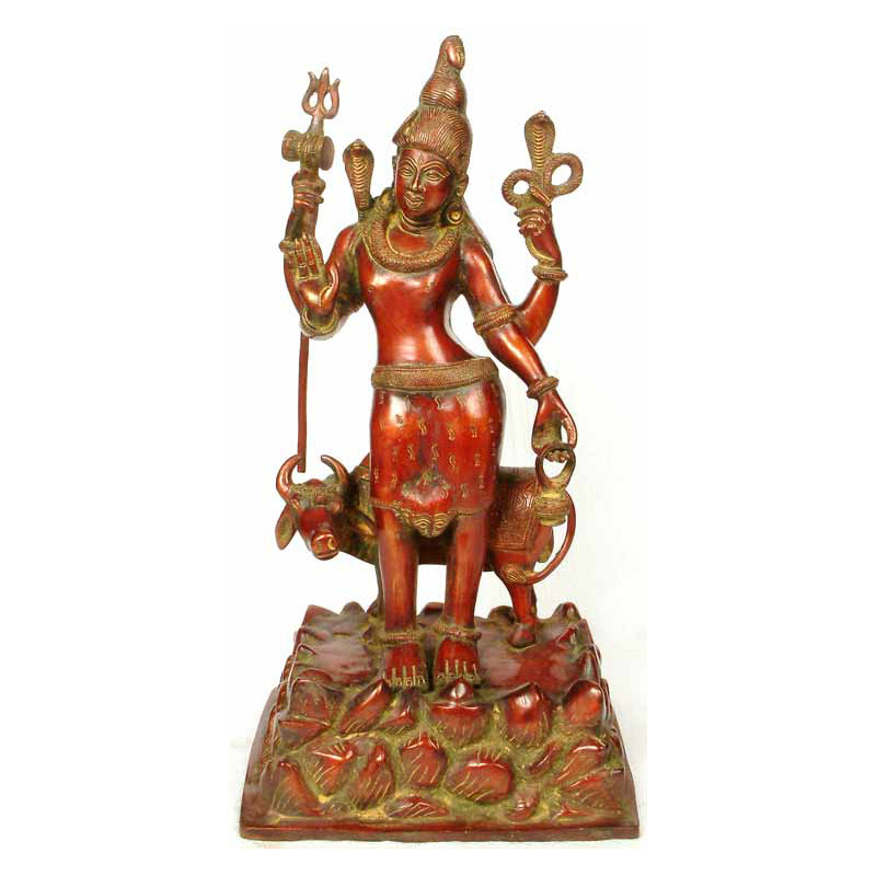 Lord Shiva avec Nandi
