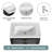 Euler 27.84'' Single Bathroom Vanity with Ceramic Top