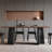 Simple classic dining table and chair-111780415
