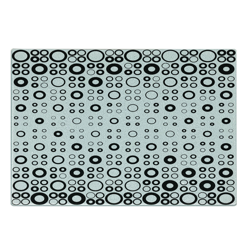 Planche à découper en verre trempé Ambesonne
