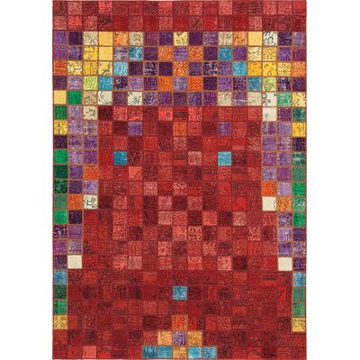 Mosaic View Patchwork Area Rug -  String Matter, PWZP-0608-RD01