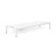 CAPE CORAL KD CHAISE LONGE GRIS (MP2) (ENSEMBLE DE 2) BLANC