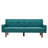 Upholstered 75 " Linen Sleeper Sofa Reclining