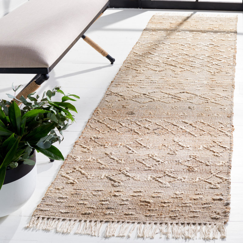 Tapis tissé à la main Southwestern, Tapis de couloir 2 pi 3 po x 9 pi