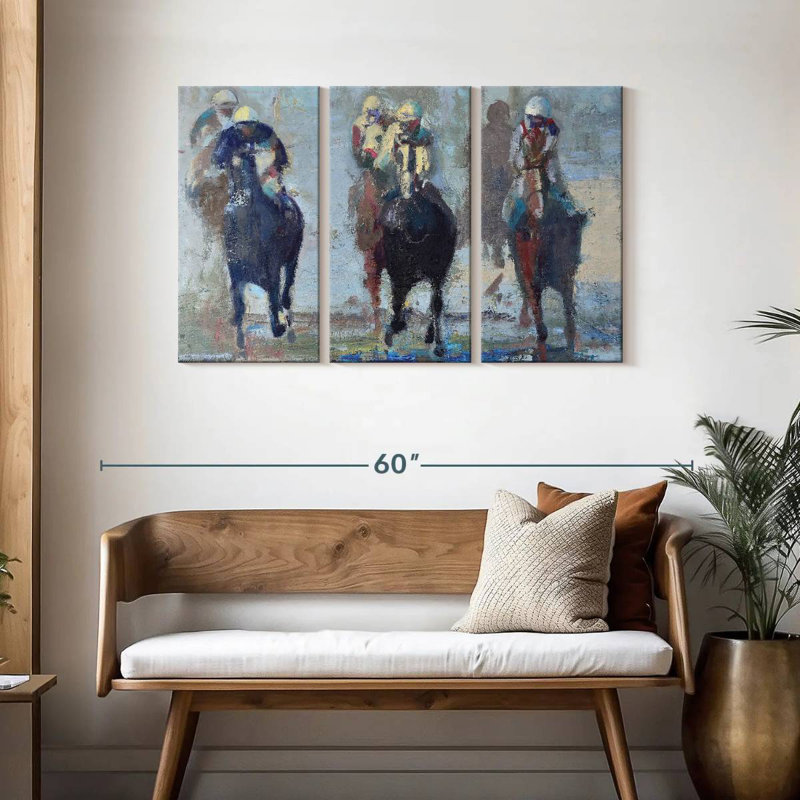 Sireci Thunder Run, 28" H x 45" W