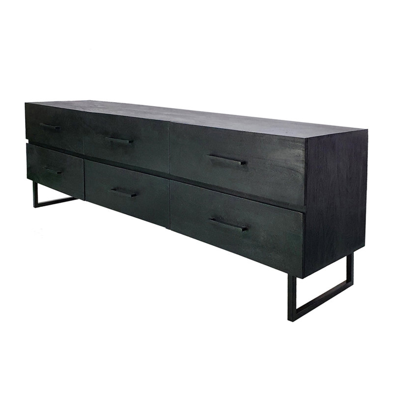 Armoire 86,5 x 20 x 30,5 po, noir