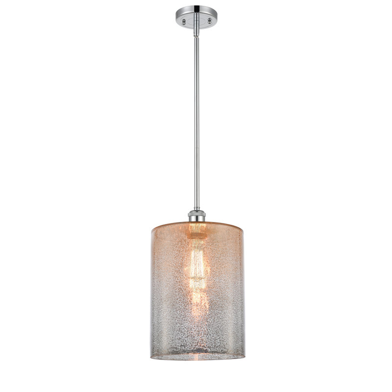 Leilani 1 - Light Single Pendant, No Bulb Included, Mercury, Polished Chrome