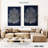 Brampt Sea Fan Silver On Blue I-108397790