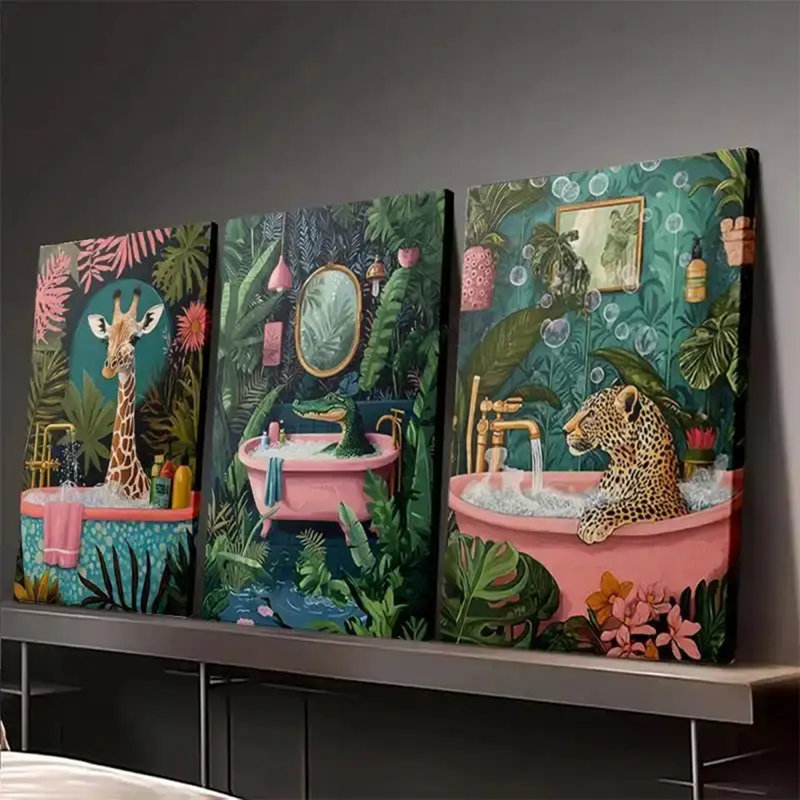 3 Piece Wrapped Canvas Print