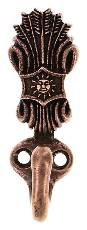 Sforza Wall Hook, Antique Copper