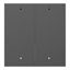 Armoire de rangement murale en métal avec porte verrouillable et 1 tablette 1 tiroir ouvert pour garage, entrepôt, assemblage requis