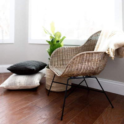 Fauteuil demi-tonneau de 25,19 po Galen