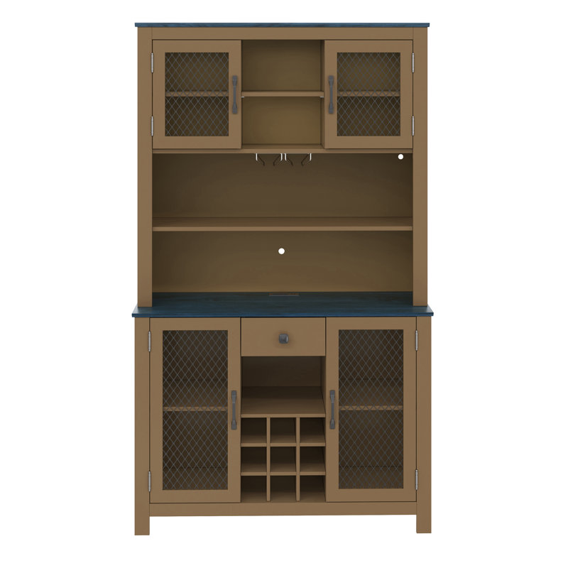 Armoire de cuisine 71 "H, Brun