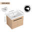 Meuble-lavabo simple 24 po avec plateau en résine Mahe-2055188050-2055188053