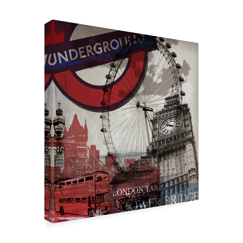 London Calling - Photographie sur toile tendue, H 24 po x l 24 po