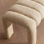 Banc rembourré en mélange de polyester Carraton-398180024-398180036
