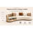 Mallorca Modern Curved Upholstered Sofa