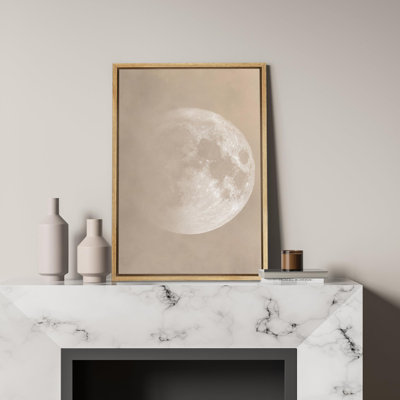 «Lunar Moon Minimalist Full Moon Phase» sur