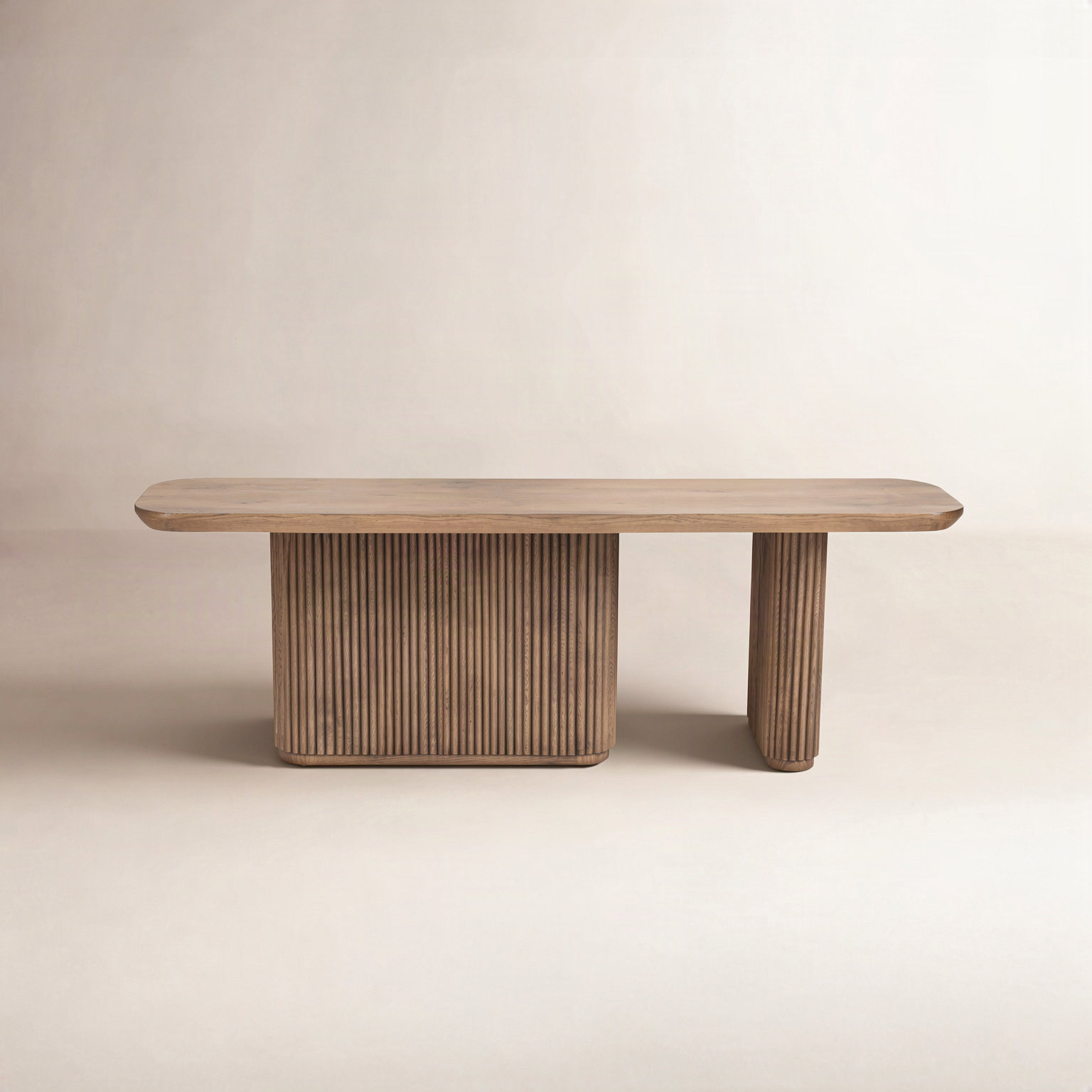 Vander 72'' Solid Wood Console Table, Tawny Brown