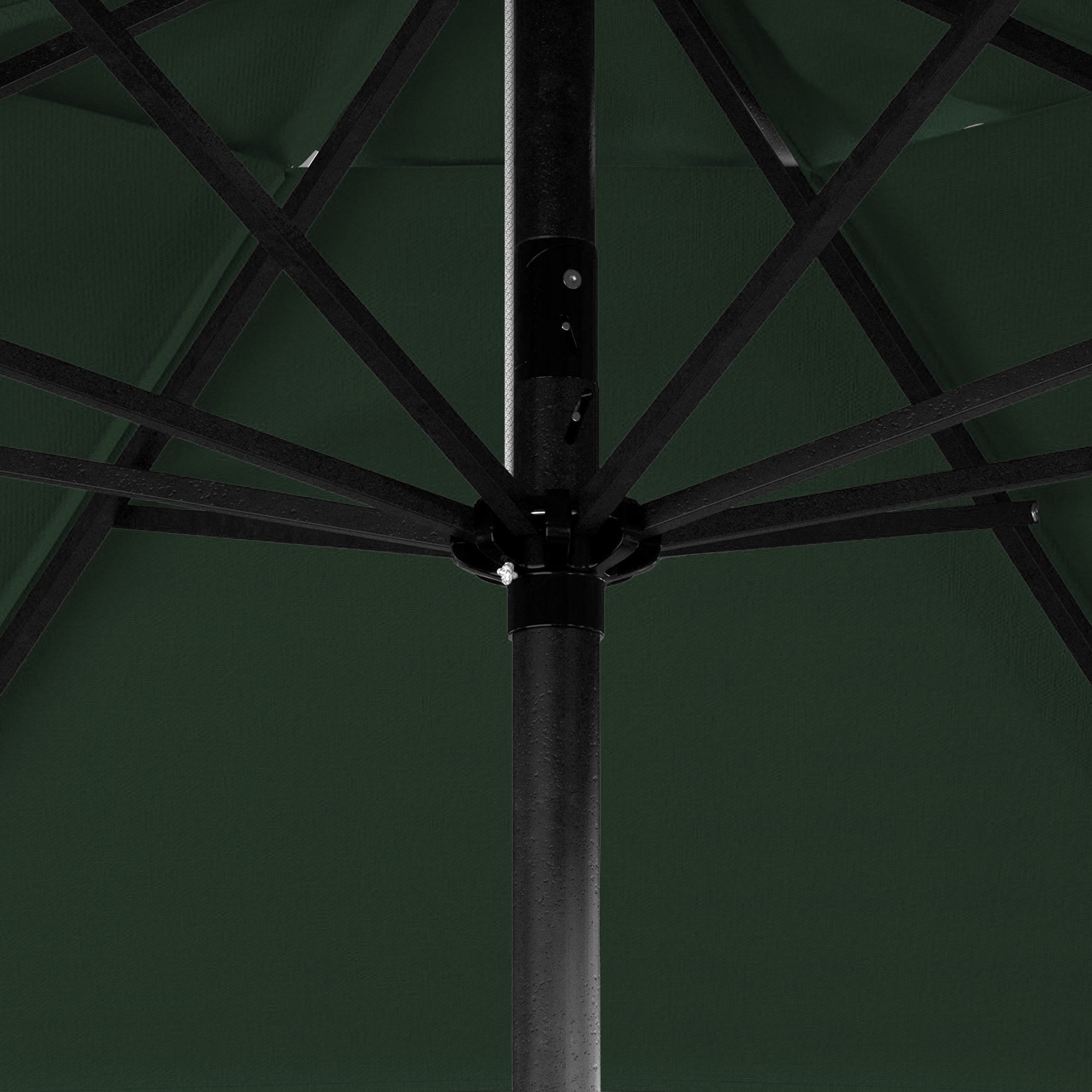 Marilee 86.3'' Sunbrella® Outdoor Umbrella, Canvas Forest Green Sunbrella® Canvas