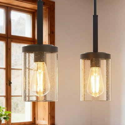 Luminaire suspendu simple pour îlot de cuisine Farmhouse