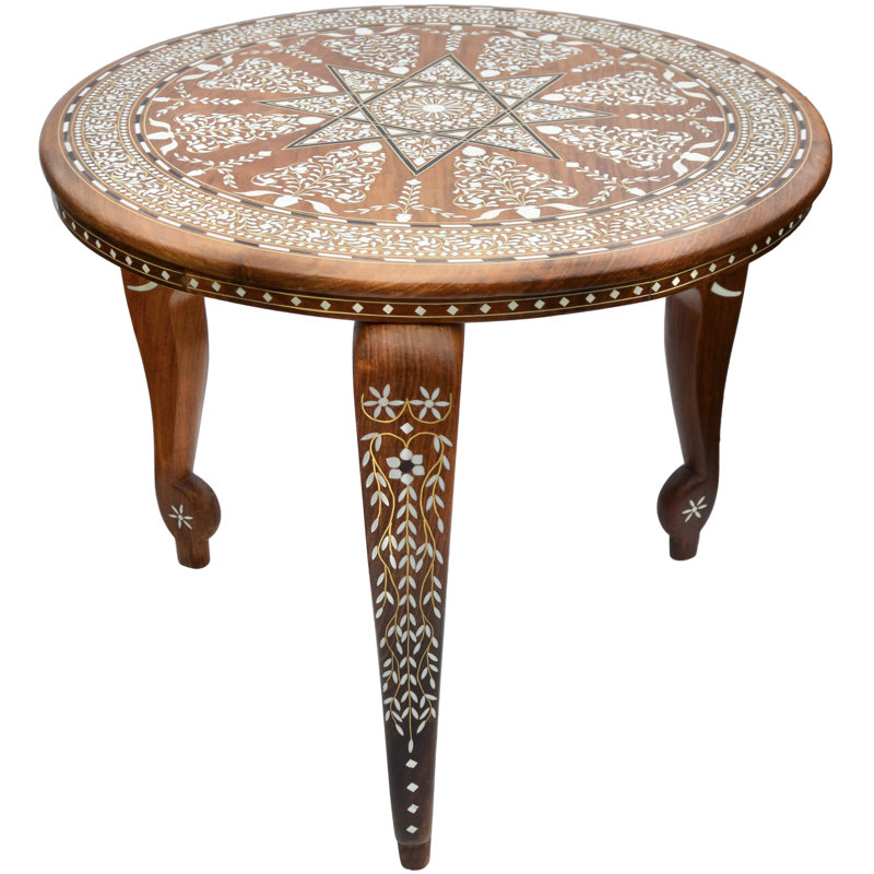 Solid Wood End Table