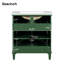 Meuble-lavabo de salle de bain avec lavabo en céramique avec tiroir, porte et armoire de rangement-961588683-961588684