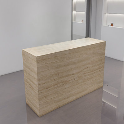Bureau de réception contemporain en bois manufacturé Contemporary