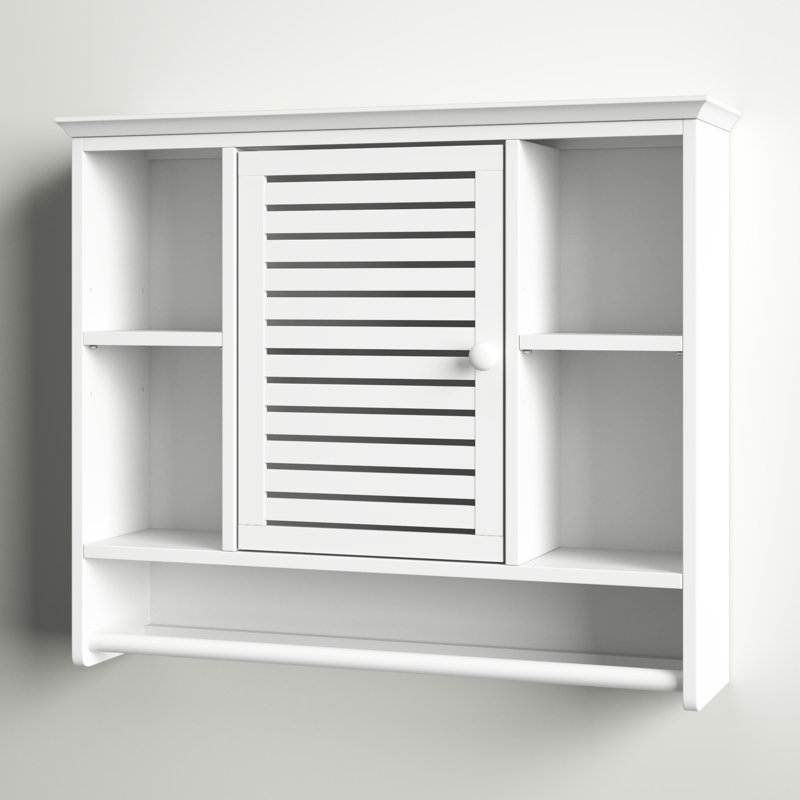 Wentworth Solid Wood Bathroom Cabinet, White