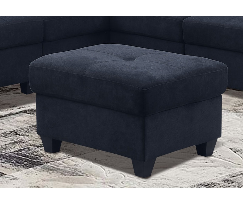 Canapé modulaire, bleu foncé