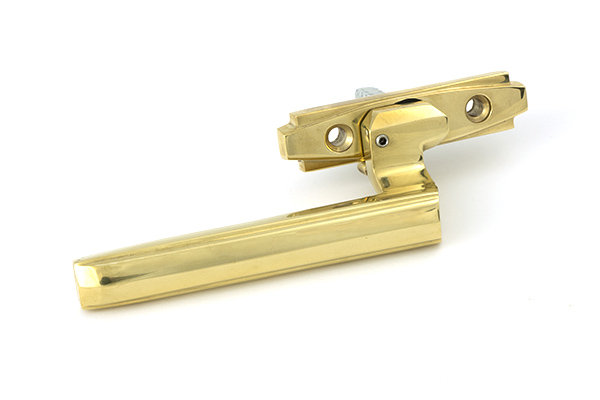 Art Deco Espag - RH, Polished Brass
