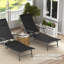 154cm Long Chaise Lounge Set with Cushions-581936357