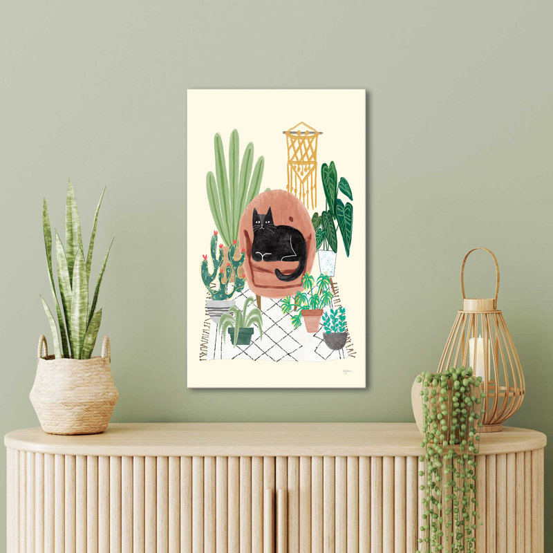 "Urban Jungle III" by Mary Urban Print on Canvas, 18" H x 30" W