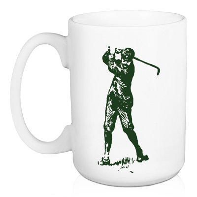 Tasse à café golf course