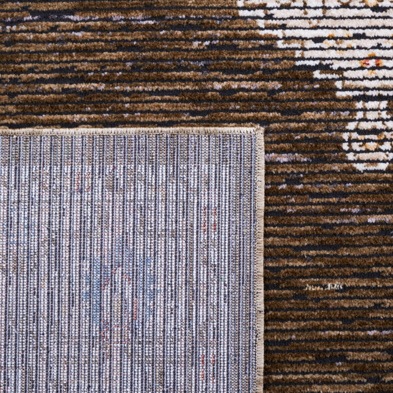 Sierra Ivory and Olive Green Hand-knotted Wool Rug 4' x 6'