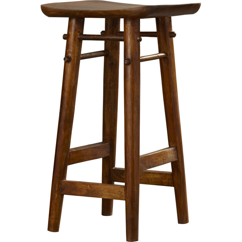 Abequa Solid Wood Counter Stool