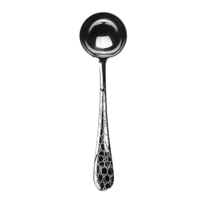 Louche à sauce Coccodrillo - 12 pièces, Argent argent