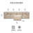 Big Joe Patio 6 Piece Outdoor Sectional-68446707-131128667