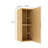 Christlynn Wall-Mounted Floating Striped Bathroom Side Cabinet with Door-122498818-122498819