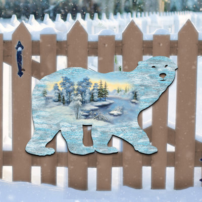 Tiburon Wood Decoration