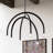 Gazmend 6 - Light Dimmable Geometric Chandelier