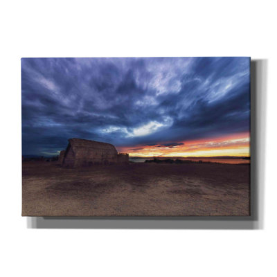 «Stormy Sky» par Sebastien Lory, estampe numérique sur toile