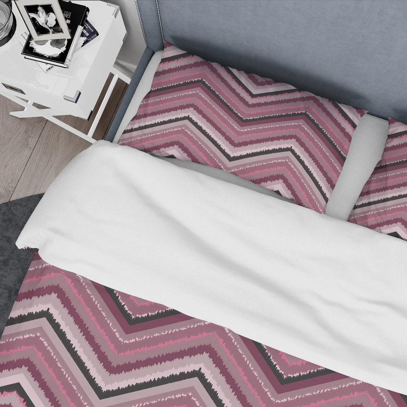 Ensemble de housse de couette en microfibre mauve 3 pièces, Housse de couette pour grand lit et 2 taies décor